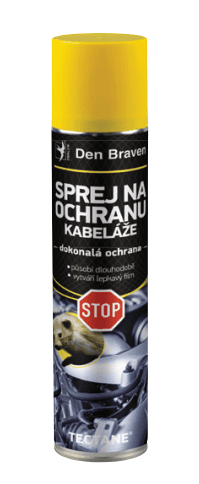 Den Braven Sprej na ochranu kabeláže proti hlodavcom a kunám - 400 ml