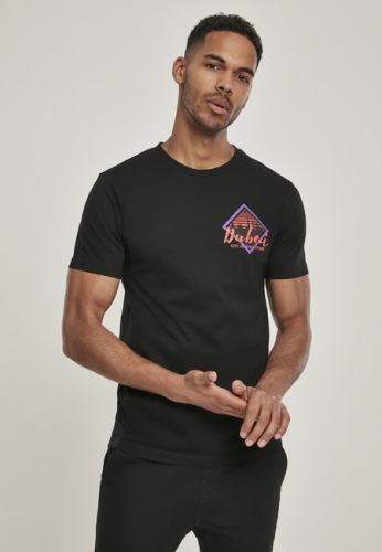 Tričko Mister Tee City Dubai - čierne, XS