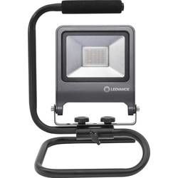 LED stavebný reflektor LEDVANCE LED Worklights S-STAND L 4058075213852, 30 W, čierna (matná), sivá