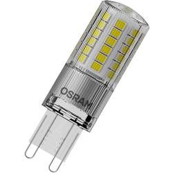 LED žiarovka OSRAM 4058075432482 230 V, G9, 4.8 W = 48 W, chladná biela, A ++ (A ++ - E), tvar piestu, 1 ks