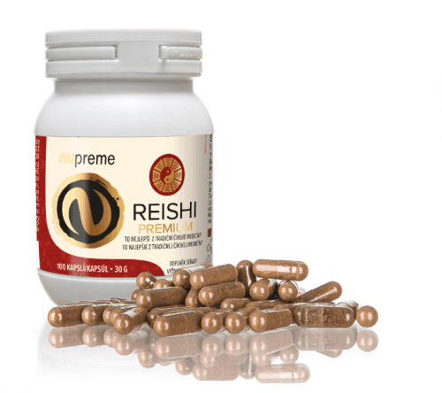 Nupreme Reishi extract 30% NUPREME 100 kapslí