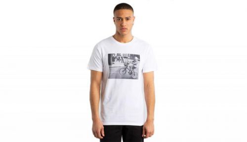 Dedicated T-shirt Stockholm Bike Wheelie biele 18014