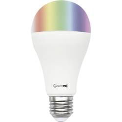 LED žiarovka LightMe 230 V, E27, 10 W = 60 W, 130 mm, RGBW, A + (A ++ - E) tvar žiarovky meniace farbu, stmievateľná, vr. diaľkového ovládania, 1 ks