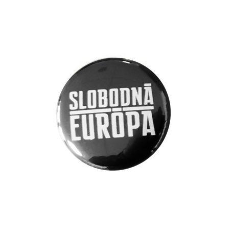 Slobodná Európa - Odznaky Slobodná Európa - Biela