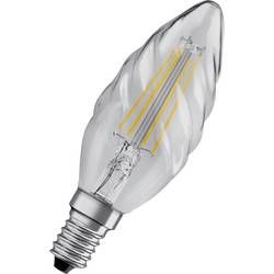 LED žiarovka OSRAM 4058075434202 230 V, E14, 4 W = 40 W, teplá biela, A ++ (A ++ - E), tvar sviečky, točený, 1 ks