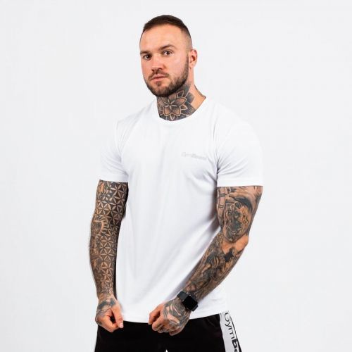GymBeam Tričko TRN White  S