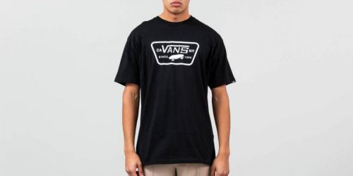 Vans Full Patch Tee Black/ White