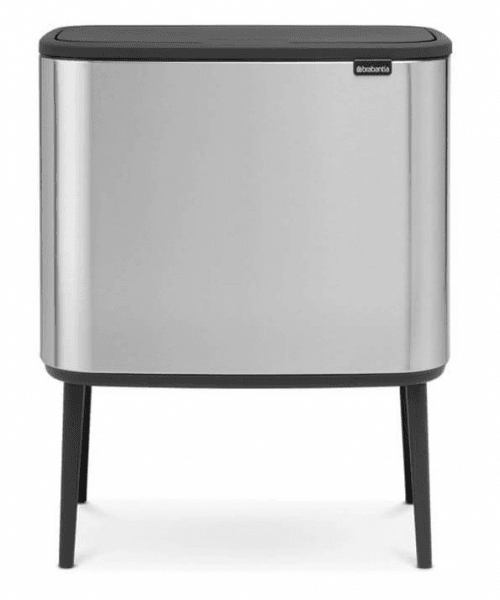 Dotykový odpadkový kôš Bo Touch Bin Brabantia matný ocelový 3 x 11 l