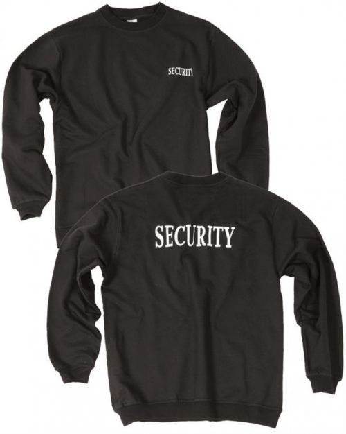 Mikina Mil-Tec Security - čierna, S