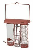 Kŕmidlo vonkajšie TRIO kov červená Zolux