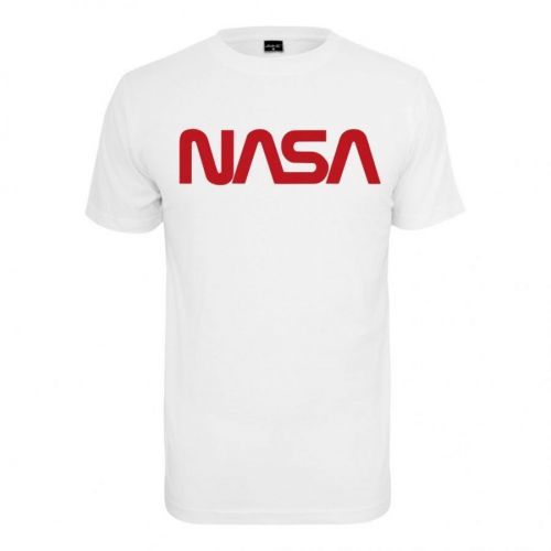 Tričko Mister Tee NASA Worm - biele, XS