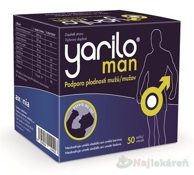 YARILO man prášok vo vrecúškach 1x50 ks