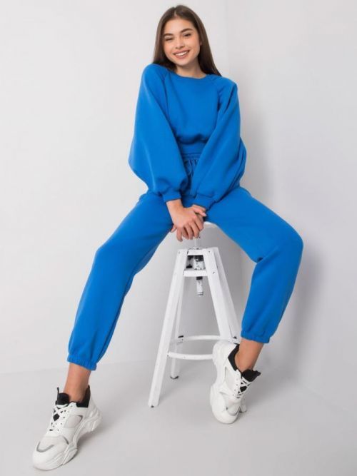 RUE PARIS Tmavo modrá dámska tepláková súprava S/M