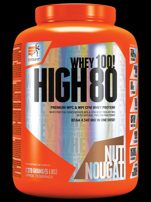 Extrifit High Whey 80 1000 g nut nougat