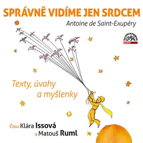 Správně vidíme jen srdcem - Texty, úvahy a myšlenky - Antoine de Saint-Exupéry (mp3 audiokniha)