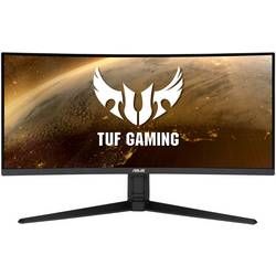 Asus VG34VQL1B LED monitor 86.4 cm (34 palca) 3440 x 1440 Pixel UWQHD 1 ms HDMI ™, DisplayPort, na slúchadlá (jack 3,5 mm), USB 3.2 Gen 1 (USB 3.0) VA LED