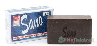 SANO - mydlo s ichtamolom 8% 1x100 g