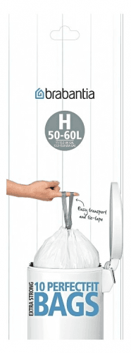 Vrecia do odpadkového koša H PerfectFit Brabantia 50-60 l 10 ks v roli