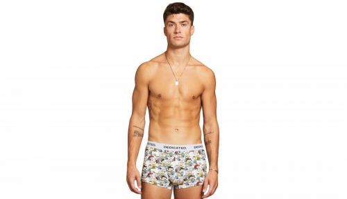 Dedicated Boxer Briefs Kalix Peanuts AOP Multi Color biele 18522