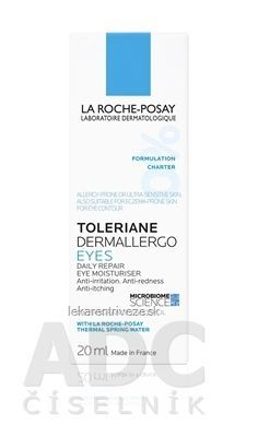 La Roche-Posay Toleriane Dermallergo hydratačný a ukľudňujúci krém na očné okolie 20 ml