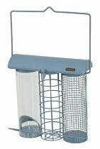 Kŕmidlo vonkajšie TRIO kov modrá Zolux