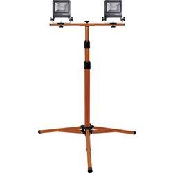 LED stavebný reflektor LEDVANCE LED WORKLIGHT 2x20W 840 TRIPOD 4058075213913, 40 W, čierna, žltá
