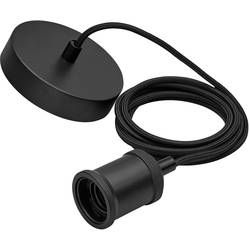 Závesné svietidlo LED , žiarovka Philips Lighting Vintage cord black 3610730PN, E27, 60 W, čierna