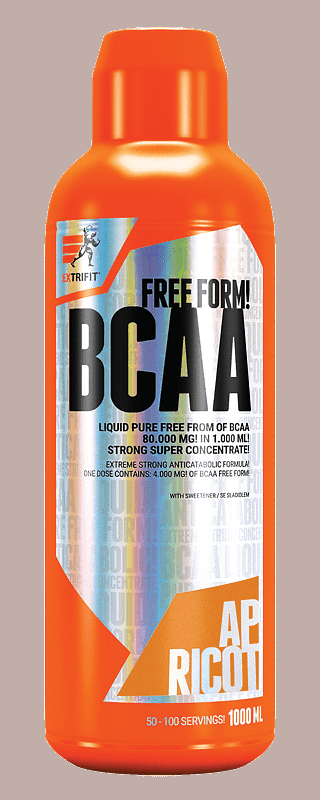 Extrifit BCAA 80000 Liquid 1000 ml apricot