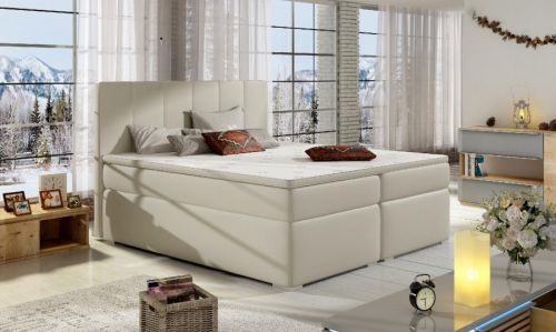 Artelta Manželská posteľ BOLERO Boxspring | 160x200 cm Bolero rozmer: 160x200 cm, Bolero farba: Sawana 05