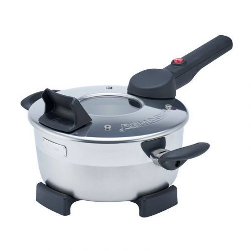 Elektrický hrniec na pečenie Remoska D51F/10 2l Dua Glass Pečící hrnec Remoska® s nepřilnavým povrchem, 2 l, okénko v pečicím víku.Pečicí hrnec Remosk