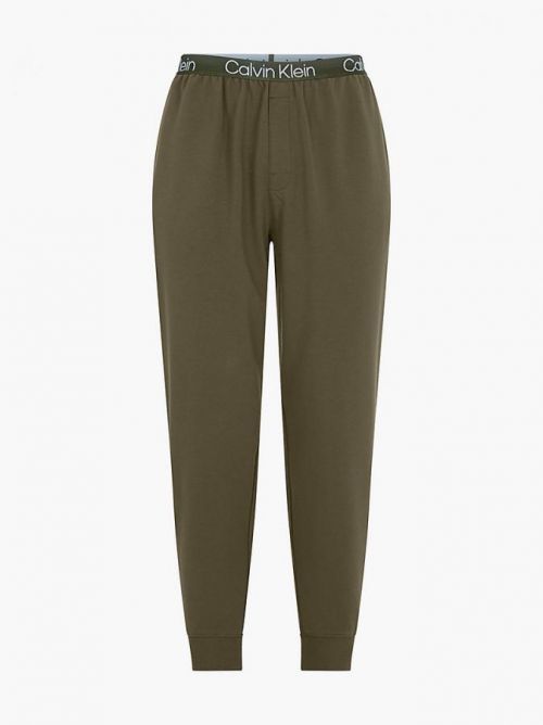 Pánske tepláky Jogger NM2175E - RBN - Khaki - Calvin Klein khaki M