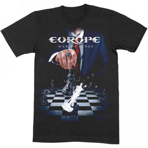 Europe - Tričko War of Kings - Muž, Unisex, Čierna, L