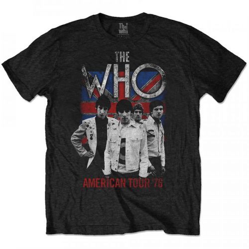 The Who - Tričko American Tour '79 - Muž, Unisex, Čierna, L