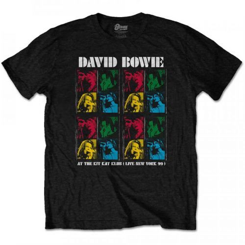 David Bowie - Tričko Kit Kat Klub - Muž, Unisex, Čierna, L