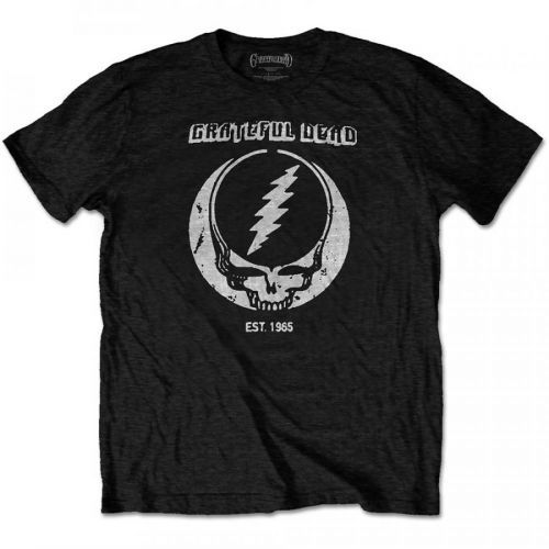 Grateful Dead - Tričko Est. 1965 - Muž, Unisex, Čierna, L