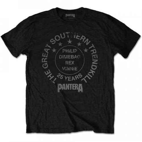 Pantera - Tričko 25 Years Trendkill - Muž, Unisex, Čierna, L