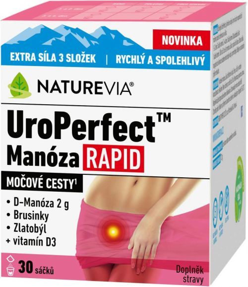 NATUREVIA UroPerfect Manóza RAPID 30 vreciek