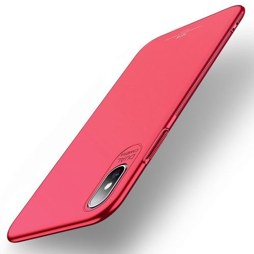 Puzdro MSVII Ultra-Thin Cover pre Apple iPhone XS Max - Červená KP9700