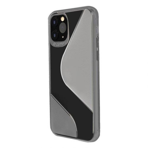 Puzdro S-Case TPU pre Xiaomi Redmi Note 9S  - Čierna KP9211