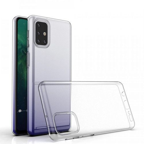 Puzdro Ultra Clear TPU pre Samsung Galaxy M31S  - Transparentná KP9389