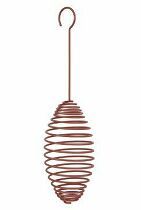 Kŕmidlo von.SPIRAL na loj.gule kov červená15cm Zolux