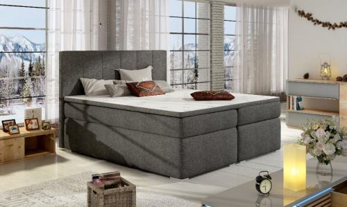 Artelta Manželská posteľ BOLERO Boxspring | 140x200 cm Bolero rozmer: 140x200 cm, Bolero farba: Sawana 05