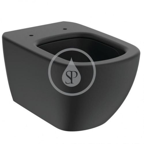 IDEAL STANDARD - Tesi Závesné WC, Aquablade, čierna T0079V3