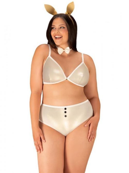Sexy kostým Neo Goldes 2XL / 3XL - Obsessive Golden 2XL / 3XL