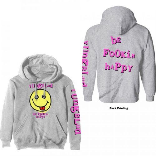 Yungblud - Mikina Raver Smile - Muž, Unisex, Biela, XL
