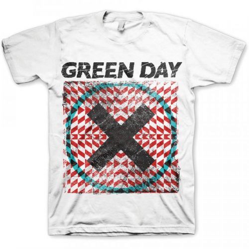 Green Day - Tričko Xllusion - Muž, Unisex, Biela, XXL