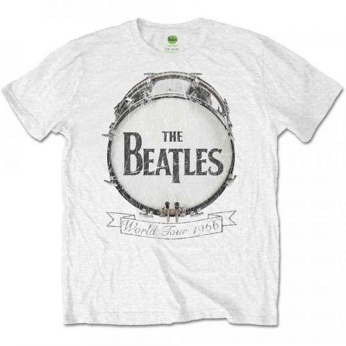 The Beatles - Tričko World Tour 1966 - Muž, Unisex, Čierna, XL
