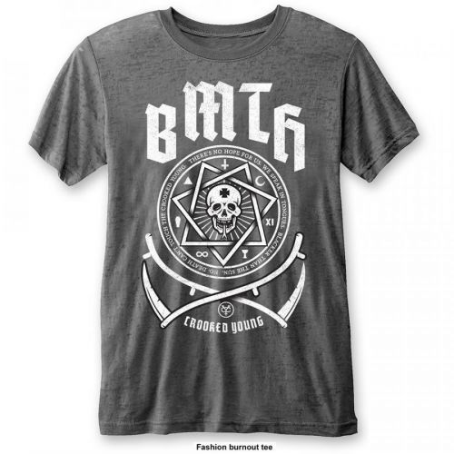 Bring me the horizon - Tričko Crooked Young - Muž, Unisex, Šedá, XXL