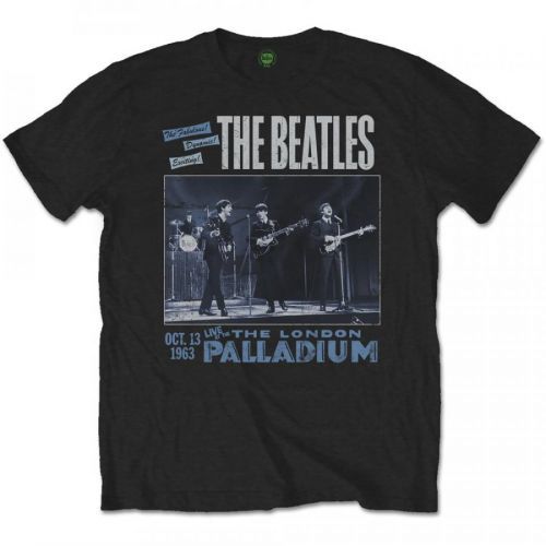 The Beatles - Tričko 1963 The Palladium - Muž, Unisex, Čierna, XXL