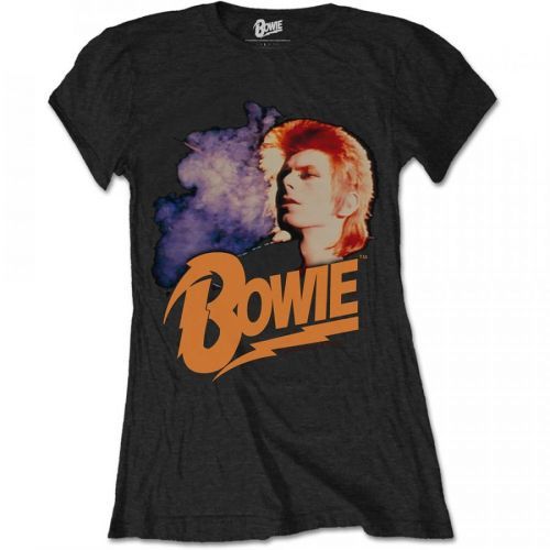 David Bowie - Tričko Retro Bowie - Žena, Čierna, XL